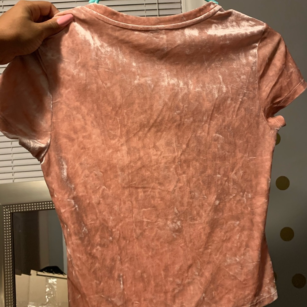 Velour t-shirt